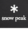 スノーピーク（snow peak）ロゴ 半袖 Tシャツ BLACK NSD-TS-25AU003 019