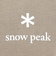 スノーピーク（snow peak）ロゴ 長袖Tシャツ DBG NSD-TS-25AU005 026