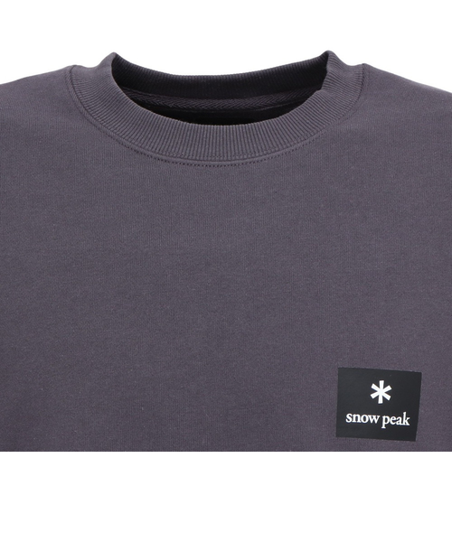 スノーピーク（snow peak）トレーナー Square Logo プルオーバー
