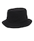 帽子 ツイル パッカブル バケットハット G4SA-062-BLACK