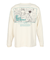 ゴースローキャラバン（GOSLOWCARAVAN）USA/C スクエア ロゴ バックプリント 長袖Tシャツ 351902 IVY