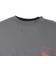 ゴースローキャラバン（GOSLOWCARAVAN）スクエアロゴ バックプリント 長袖Tシャツ 351902 BLK