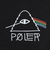 ポーラー（POLER）PSYCHEDELIC LOGO クルー シャツ 253MCV0041-BLK