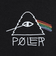 ポーラー（POLER）PSYCHEDELIC LOGO クルー シャツ 253MCV0041-BLK
