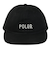 ポーラー（POLER）帽子 コットン キャップ 253MCV0093-BLK