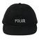 ポーラー（POLER）帽子 コットン キャップ 253MCV0093-BLK