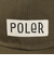 ポーラー（POLER）帽子 コットン キャップ 253MCV0093-OLV