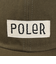 ポーラー（POLER）帽子 コットン キャップ 253MCV0093-OLV
