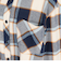 ホールアース（Whole Earth）長袖シャツ カジュアル チェックネルシャツ WE2UDZ71 NVY