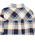 ホールアース（Whole Earth）長袖シャツ カジュアル チェックネルシャツ WE2UDZ71 NVY