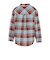 ホールアース（Whole Earth）長袖シャツ カジュアル チェックネルシャツ WE2UDZ71 BRN