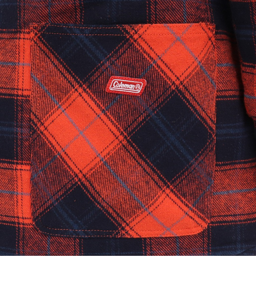 コールマン（Coleman）ビエラチェックCPOジャケット X9560A RED