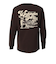 ロングスリーブディア Tシャツ 19822331ダークチョコレート