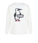 チャムス（CHUMS）ブービーロゴ ブラッシュド 長袖Tシャツ CH01-2668-W001