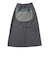 ゴースローキャラバン（GOSLOWCARAVAN）ウール ライク ファブリック クレイジー 脇ポケスカート 350207 GRY