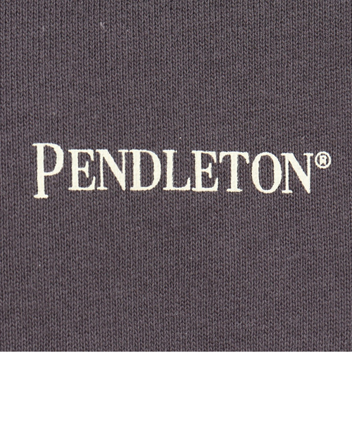 ペンドルトン（PENDLETON）バックプリント スウェット 長袖Tシャツ