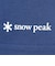 スノーピーク（snow peak）半袖シャツ カジュアル ポケット BL NSD-TS-25AU001 072