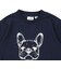 キッズ Tシャツ 半袖 ドッグ 19822459NVY
