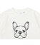 キッズ Tシャツ 半袖 ドッグ 19822459WHT