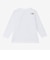 ザ・ノース・フェイス（THE NORTH FACE）トドラー ロングスリーブ スモールスクエアロゴ 長袖Tシャツ NTT32531 WH