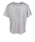 POLEWARDS（POLEWARDS）半袖Tシャツ Adv-Record PW2VDZ17 GRY