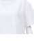 ホールアース（Whole Earth）ポケット付き 半袖Tシャツ WE2VDZ77 WHT
