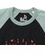 ゴースローキャラバン（GOSLOWCARAVAN）USAコットン gscWORLD 8分袖 ベースボール Tシャツ 361906 GRN