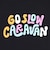 ゴースローキャラバン（GOSLOWCARAVAN）USAコットン ビッグ半袖Tシャツ 361931 BLK