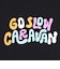 ゴースローキャラバン（GOSLOWCARAVAN）USAコットン ビッグ半袖Tシャツ 361931 BLK