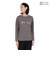 クリフメイヤー（KRIFF MAYER）長袖Tシャツ ロンT プリントロングスリーブTシャツ クマ W2547849X:17:CHARCOAL
