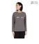クリフメイヤー（KRIFF MAYER）長袖Tシャツ ロンT プリントロングスリーブTシャツ クマ W2547849X:17:CHARCOAL
