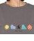 クリフメイヤー（KRIFF MAYER）長袖Tシャツ ロンT プリントロングスリーブTシャツ クマ W2547849X:17:CHARCOAL