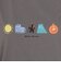 クリフメイヤー（KRIFF MAYER）長袖Tシャツ ロンT プリントロングスリーブTシャツ クマ W2547849X:17:CHARCOAL