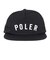 ポーラー（POLER）帽子 STATE ナイロン キャップ 261MCV0074-BLK