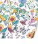 ゴースローキャラバン（GOSLOWCARAVAN）虫よけ ハッピーフラワーシースルーシャツジャケット 360221 IVY