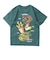 チャムス（CHUMS）半袖 子供 アンチバグ ファストフード ポケットTシャツ CH21-1436-T035