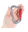 カラビナ 金具 ストレートライト 24K RTAMG12094S2 Red