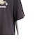 クリフメイヤー（KRIFF MAYER）柄ロゴ半袖Tシャツ W2546305:17:CHARCOAL