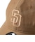 ニューエラ（NEW ERA）帽子 キャップ9TWENTY Tech Air サンディエゴ・パドレス カーキ 14774418
