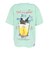 ゴースローキャラバン（GOSLOWCARAVAN）RAY綿 猫と麦酒 半袖Tシャツ 麦酒風呂 362617 MNT