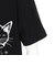 ゴースローキャラバン（GOSLOWCARAVAN）RAY綿 猫と麦酒 半袖Tシャツ 猫生乾杯 362616 BLK