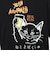 ゴースローキャラバン（GOSLOWCARAVAN）RAY綿 猫と麦酒 半袖Tシャツ 猫生乾杯 362616 BLK