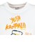 ゴースローキャラバン（GOSLOWCARAVAN）RAY綿 猫と麦酒 半袖Tシャツ 猫生乾杯 362616 WHT