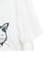 ゴースローキャラバン（GOSLOWCARAVAN）RAY綿 猫と麦酒 半袖Tシャツ 猫生乾杯 362616 WHT