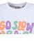 ゴースローキャラバン（GOSLOWCARAVAN）シリコンバイオ ヒッピーロゴ ゆったり 半袖Tシャツ 366107 GRY