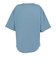 ゴースローキャラバン（GOSLOWCARAVAN）シリコンバイオ ヒッピーロゴ ゆったり 半袖Tシャツ 366107 BLU