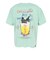 ゴースローキャラバン（GOSLOWCARAVAN）RAY綿 猫と麦酒 半袖Tシャツ 麦酒風呂 362617 MNT