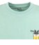 ゴースローキャラバン（GOSLOWCARAVAN）RAY綿 猫と麦酒 半袖Tシャツ 麦酒風呂 362617 MNT