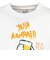 ゴースローキャラバン（GOSLOWCARAVAN）RAY綿 猫と麦酒 半袖Tシャツ 猫生乾杯 362616 WHT