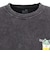 ゴースローキャラバン（GOSLOWCARAVAN）RAY綿 猫と麦酒 半袖Tシャツ 麦酒風呂 362617 BLK